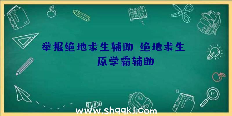 举报绝地求生辅助、绝地求生seek